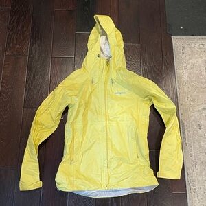 Patagonia Women's Bright Yellow Raincoat